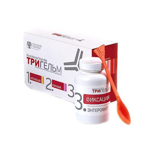 Трихелм. Анти-паразитен комплекс в 3 фази