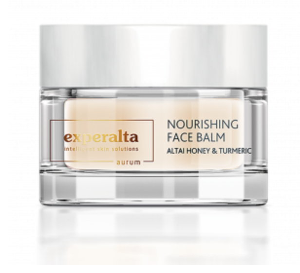 Experalta Aurum. Хидратиращ гел-крем за лице с Алтайски мед и куркума, 50 мл